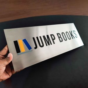 stainless steel engraved name plate