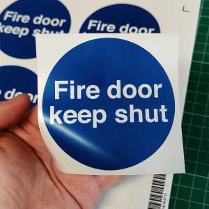 Printed PVC stickers