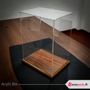 Acrylic display cubes