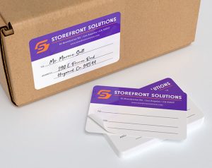 Packaging labels and stickers
