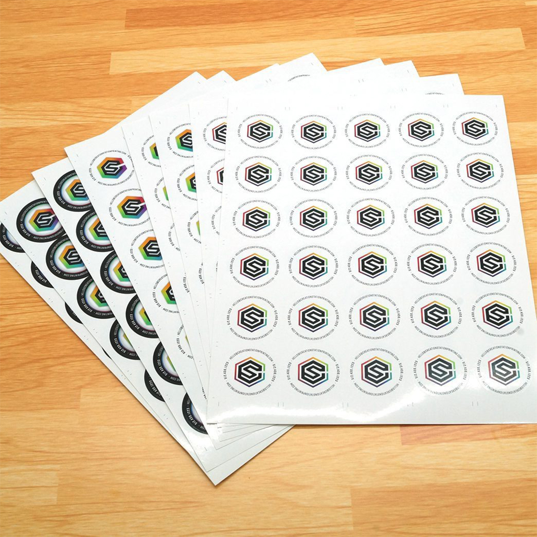 Printed Paper Sticker Sheets