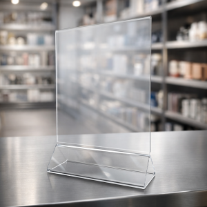 Acrylic Desk Sign Holders