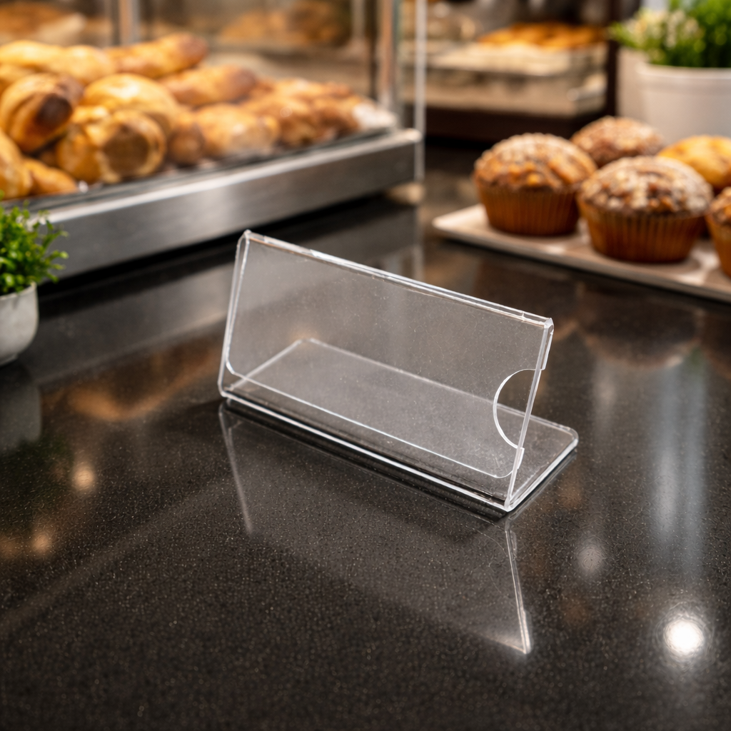 Acrylic Price Tag Holders