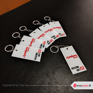 Acrylic Key Tags